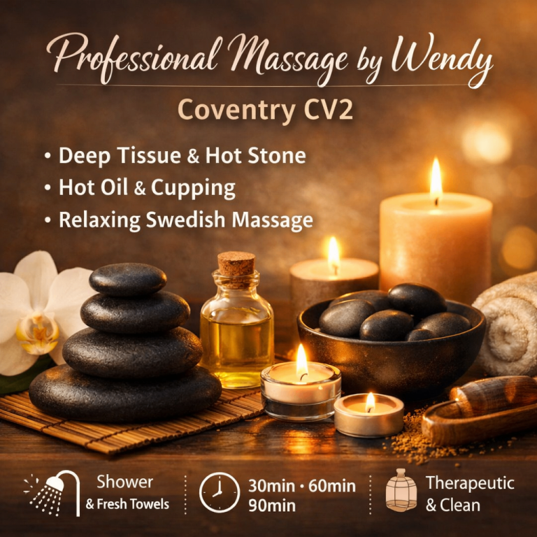Professional Deep Tissue & Relaxation Massage in Coventry