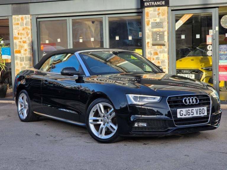 2015 Audi A5 Cabriolet 2.0 TDI S line Convertible 2dr Diesel Multitronic Euro 6 (s/s) (190 ps) Co...