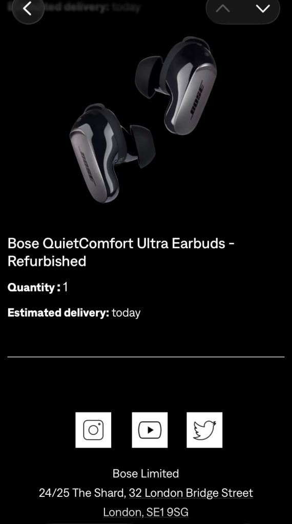 Bose QuietComfort Ultra Earbuds - Refurbished