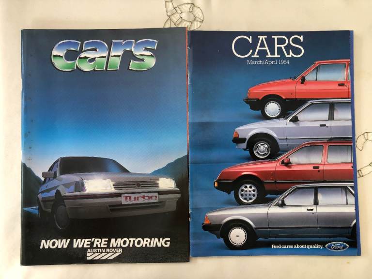 1984 New Car Brochures