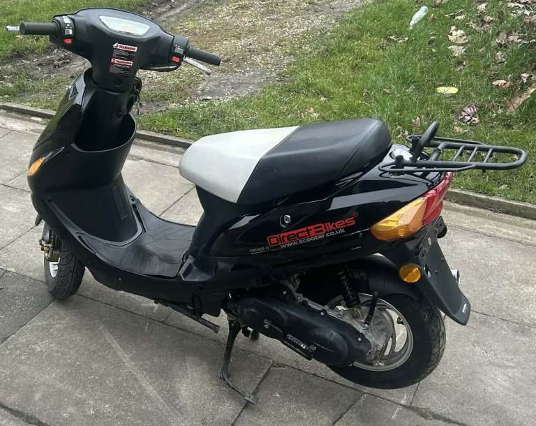 50cc Direct Bikes DB50QT-11 - Black - 550 miles 