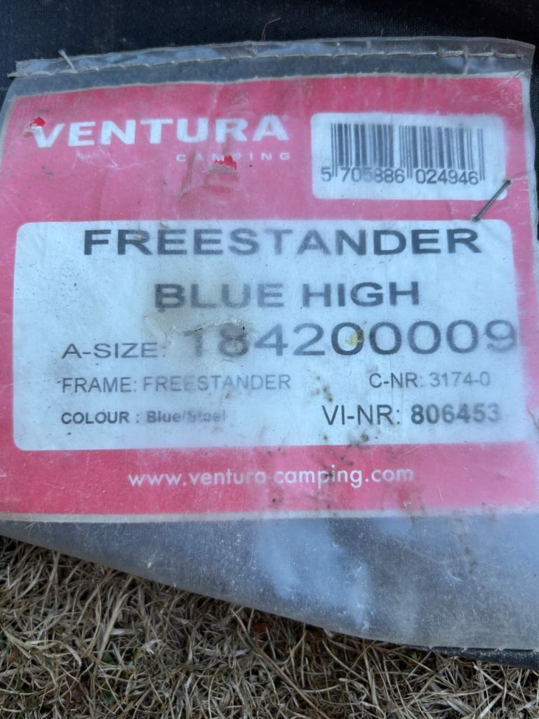 Motorhome Camper Ventura Camping Freestander Blue High Awning Driveaway Derby