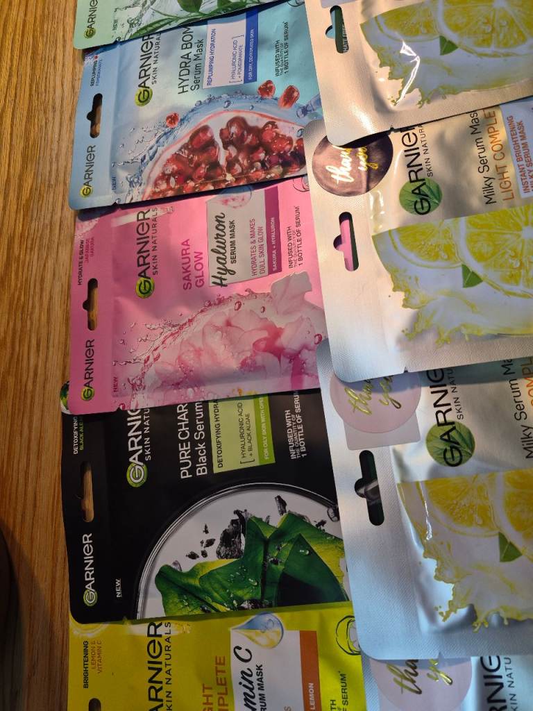 Garnia face masks x 10
