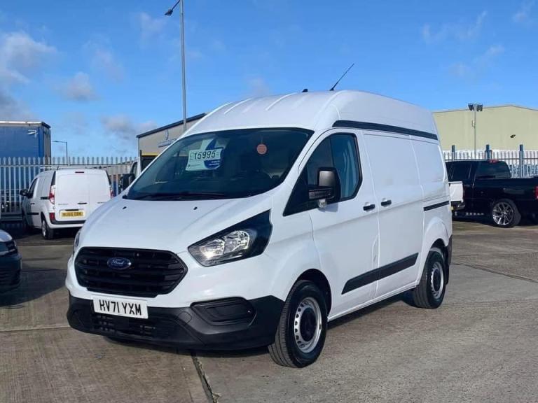 2021 71 FORD TRANSIT CUSTOM 300 LEADER 2.0 130ps L1H2 HIGH TOP ROOF PANEL VAN