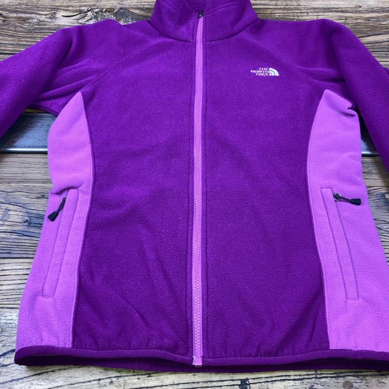 The North Face Women’s Full Zip Fleece Purple Size S Very Good