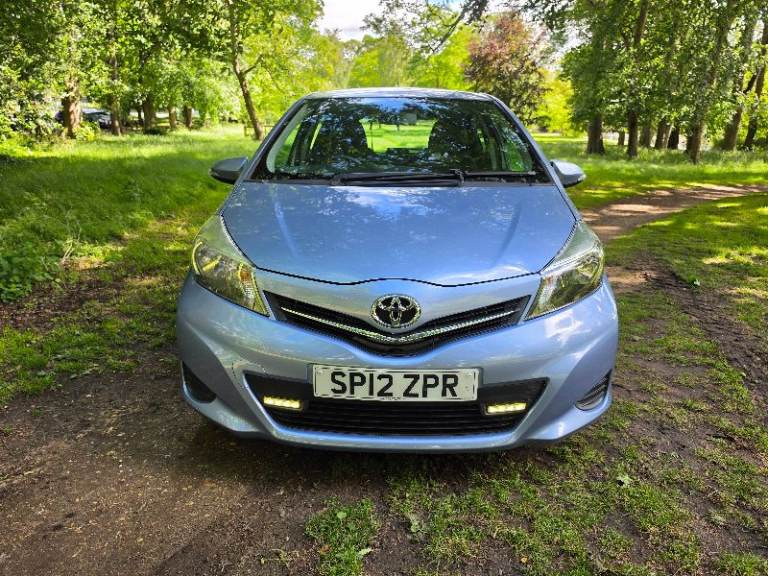 2012 TOYOTA YARIS 1.3 VVTI YEAR MOT F,S,HISTORY LOW MILEAGE VERY ECONOMICAL 