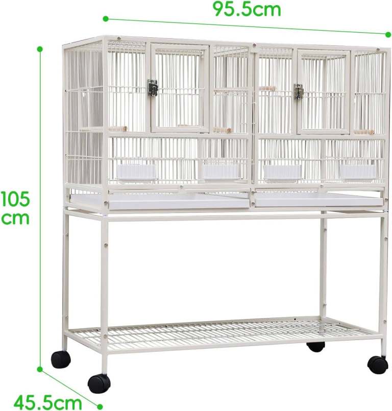 Double bird cage (new still in box)