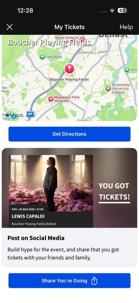 Lewis Capaldi Concert Tickets – Boucher Playing Fields