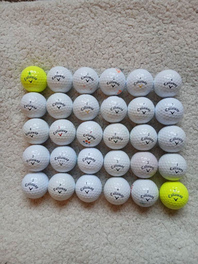 30 Callaway golf balls good condition Motherwell area. 