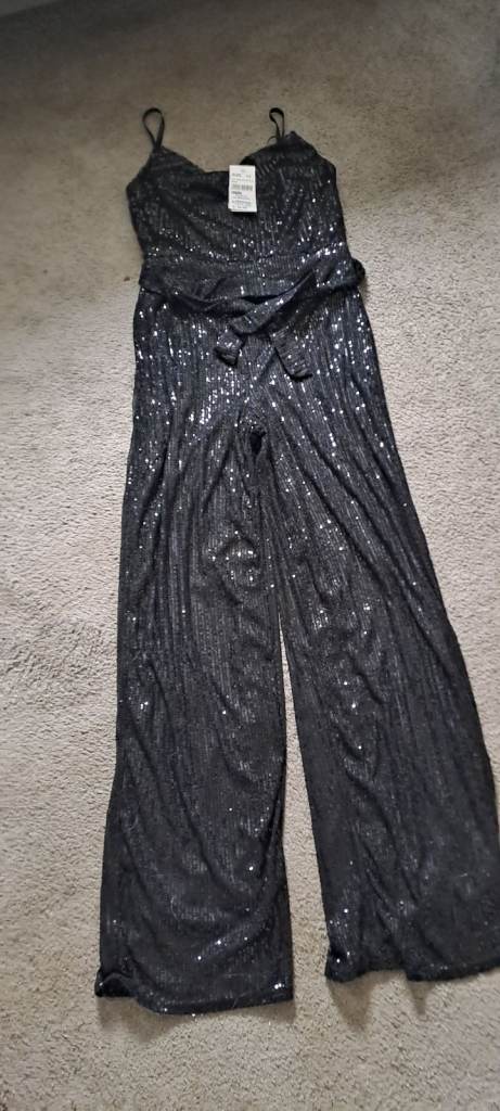 Brand New Black Jumpsuit - Size 14/M