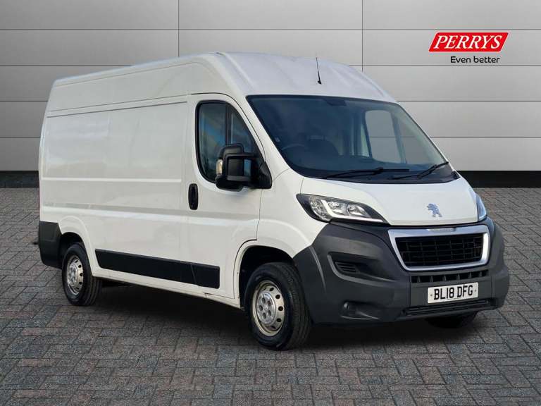 2018 Peugeot Boxer 2.0 BlueHDi H2 Professional Van 130ps High Volume/High Roof Van DIESEL Manual