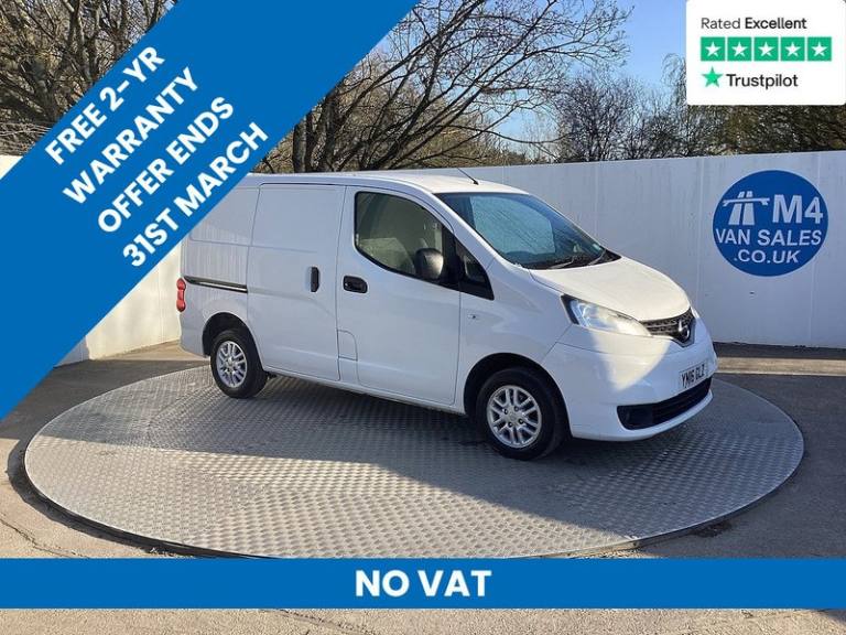 2016 Nissan NV200 dCi Tekna SWB ** NO VAT** SWB Panel Van Diesel Manual