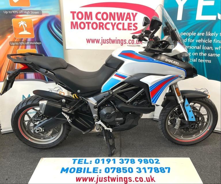 DUCATI MULTISTRADA 950, 2018(68), 1 OWNER, 20,598 MILES, FSH, IMMACULATE, £5395