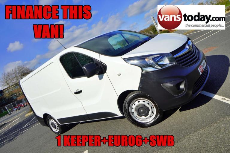 2019 Vauxhall Vivaro 1.6 Vivaro  2700 CDTI S/S + SWB + Euro 6 Panel Van Diesel Manual