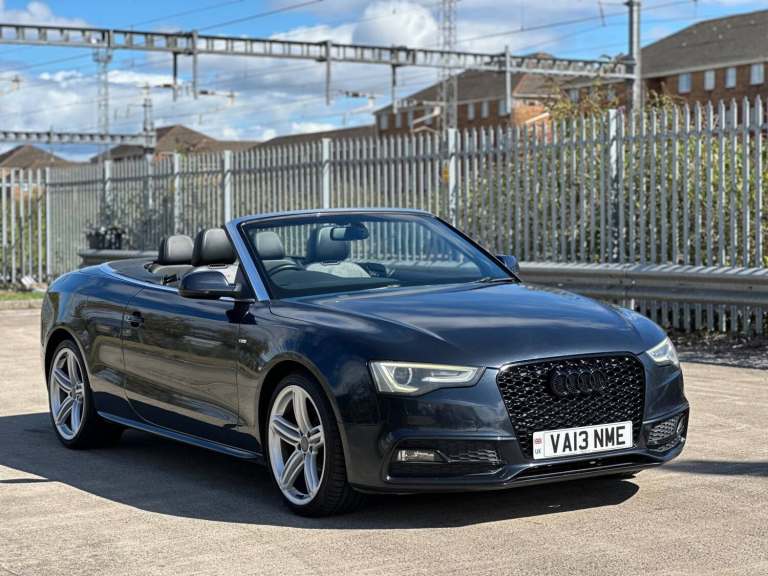 2013 Audi A5 2.0 TDI 177 S Line Special Edition 2dr Multitronic CONVERTIBLE Diesel Automatic