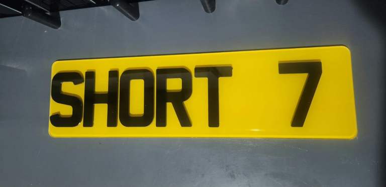 All Styles Number Plates – From £15