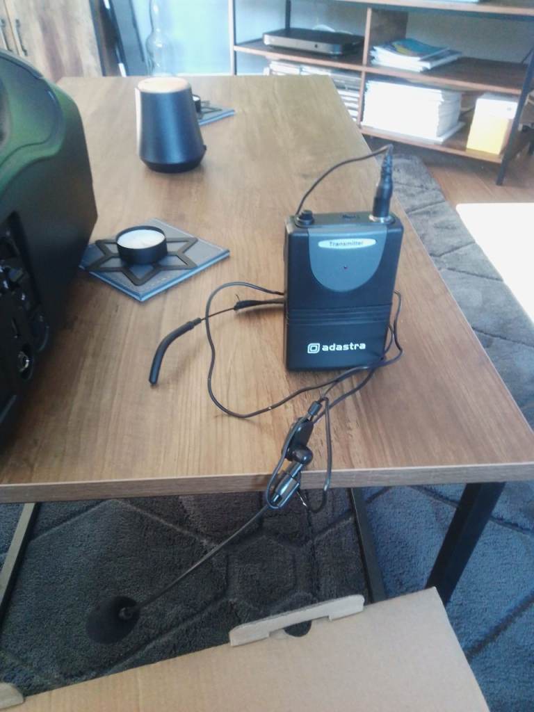Adastra Walkie Talkie / Wireless Microphone System - Good Condition