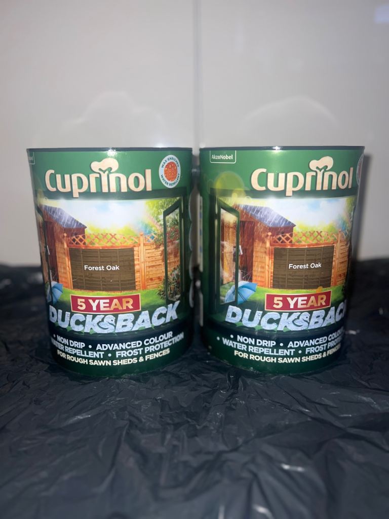 Job Lot Fence Paint / Shed Paint – Ronseal & Cuprinol – £120