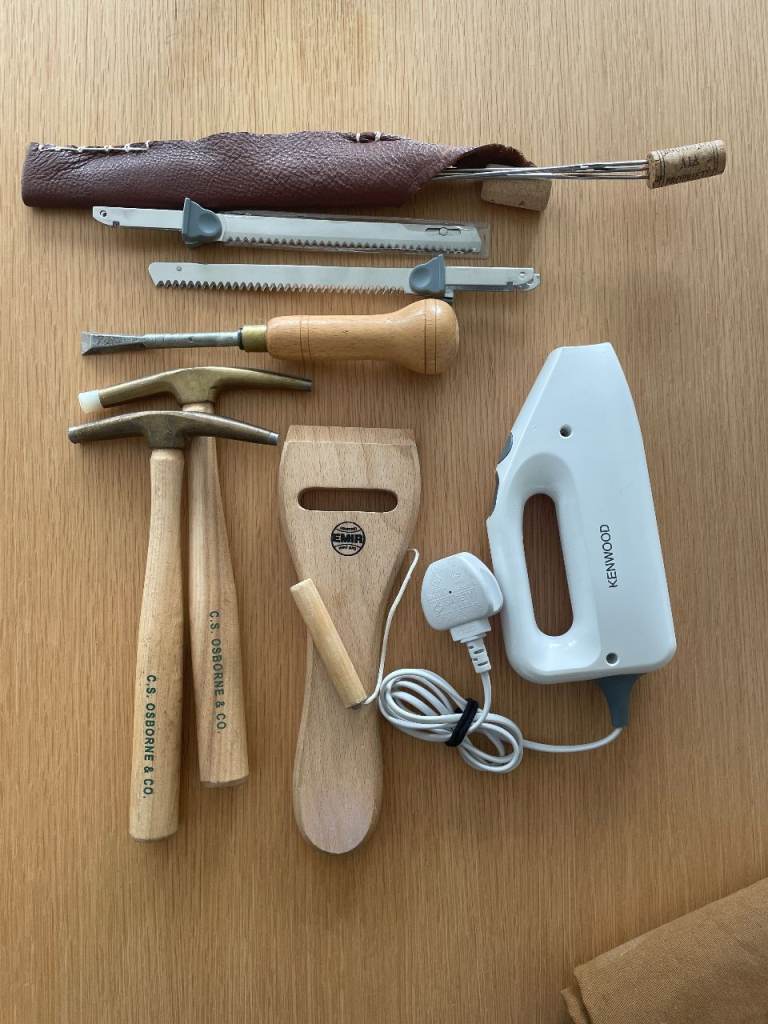 UPHOLSTERY TOOLS LOT OF ITEMS £100