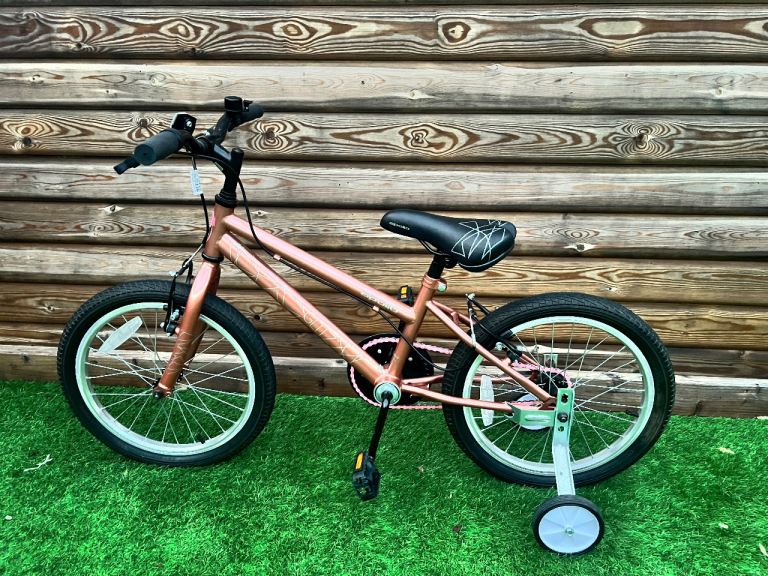 Apollo Glitz Kids Bike - 18” Wheel, and Kids Bike Stabilisers - 12-20”