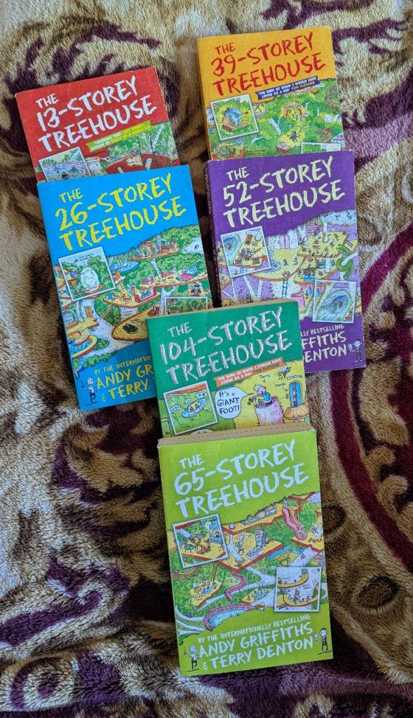 Andy Griffiths Treehouse Books - 6 Book Set