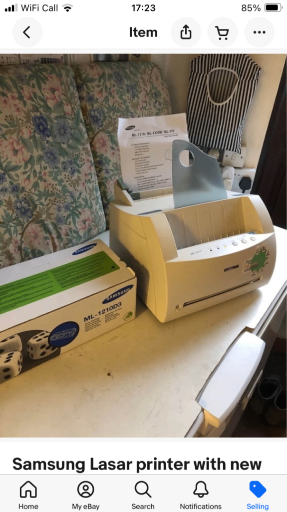 Samsung laser printer £75 ono