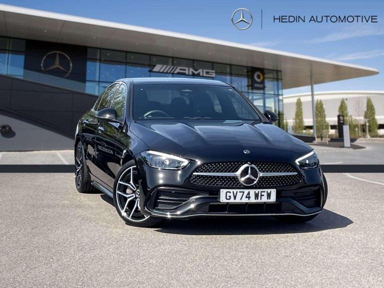 2025 Mercedes-Benz C Class 1.5 C200h MHEV AMG Line (Premium) Saloon 4dr Petrol Hybrid G-Tronic+ E...