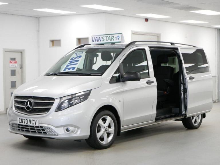 70 MERCEDES VITO 116 2.1 CDI 160 BHP L2 PREMIUM 7G AUTO CREWCAB 5 SEATS ( NO VAT