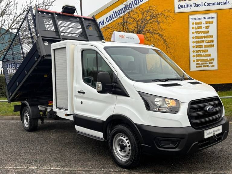 2020 Ford Transit 2.0 350 EcoBlue Leader S/Cab Tipper Pod Toolbox Caged Sides RWD L3 Euro 6 ( TIP...