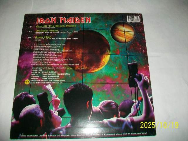 Iron Maiden 'Out of the Silent Planet' Vinyl Record, £50.00 for Sale