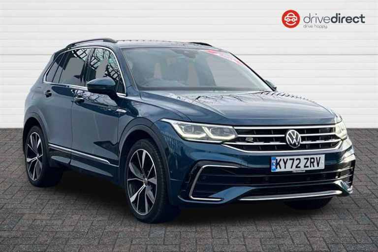 2022 Volkswagen Tiguan 1.5 TSI R-Line SUV 5dr Petrol DSG Euro 6 (s/s) (150 ps) SUV Petrol Automatic