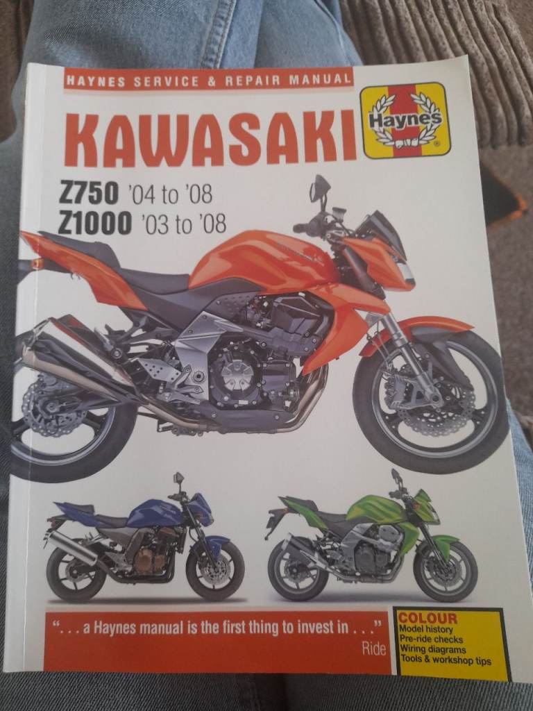 Motorcycle manual 