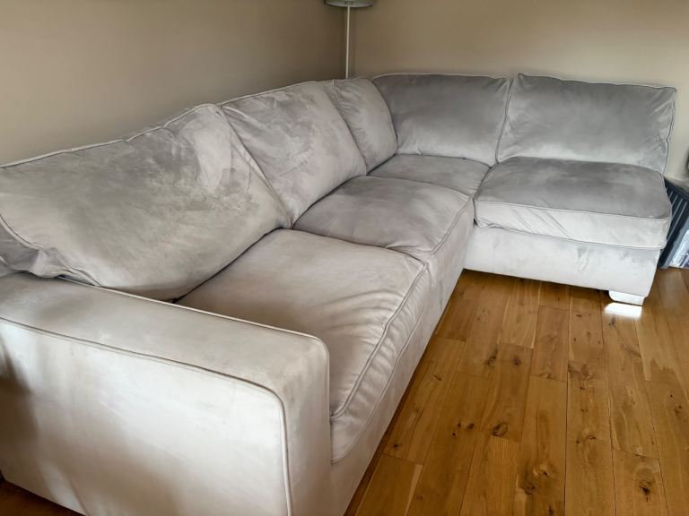 Grey Corner Sofa 