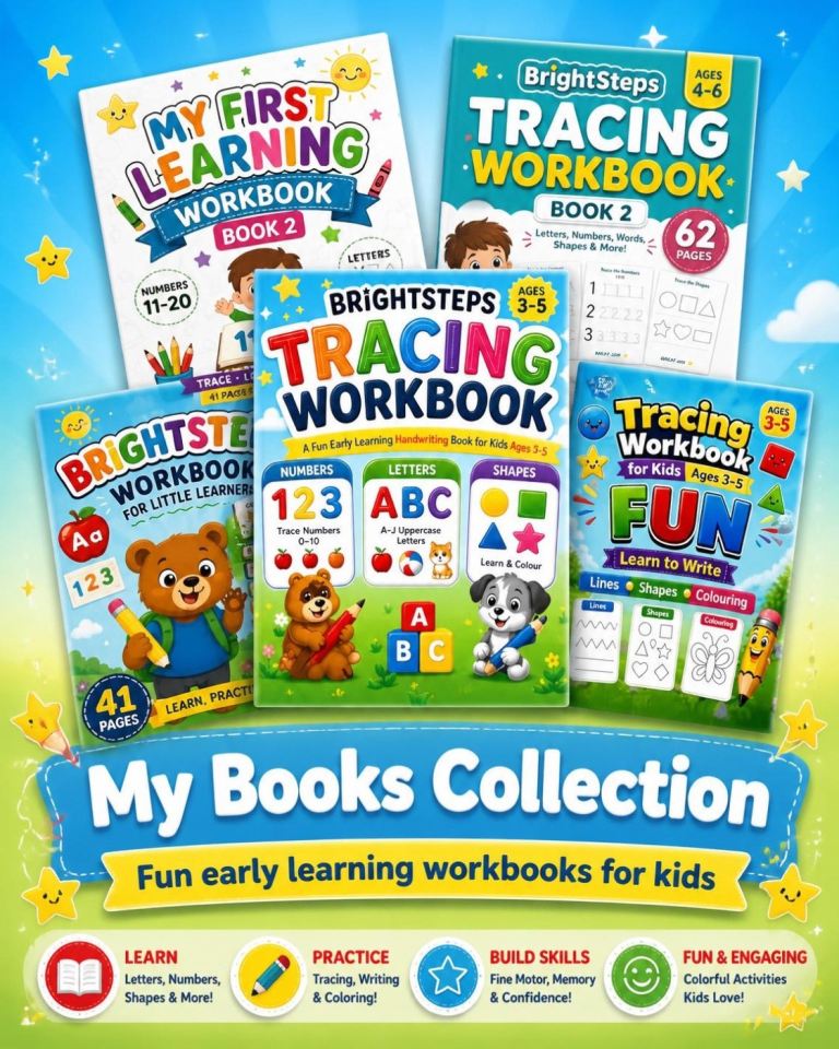 BrightSteps My First Learning Workbook Book 2
