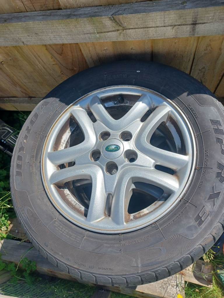 Freelander 1 alloy wheels and tyres 