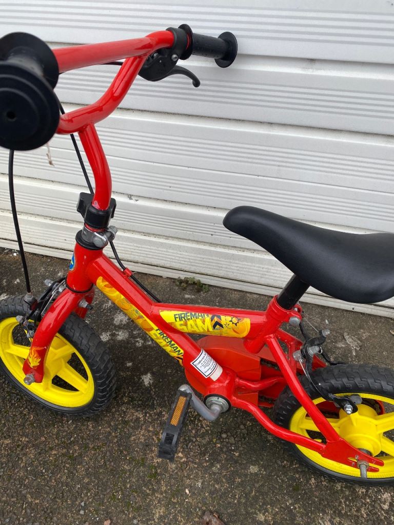 Fire man Sam bike 12”