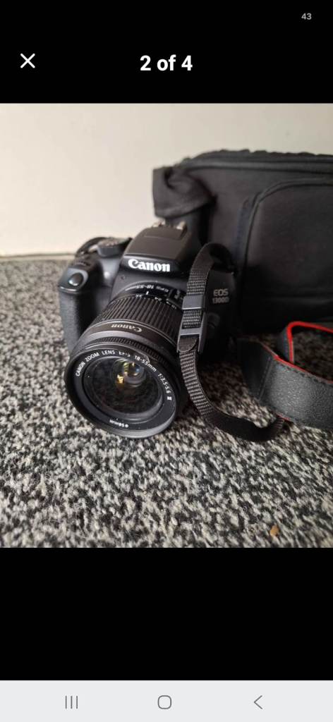 Canon 1300d camera