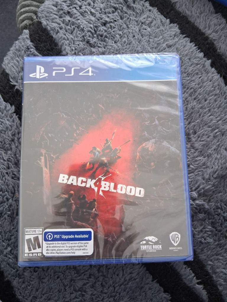 Back blood playstation 4 game.