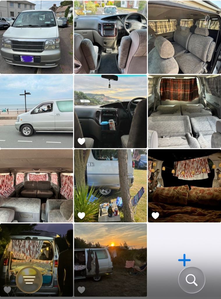 1997 Nissan 8 seater/camper (MOT fail)