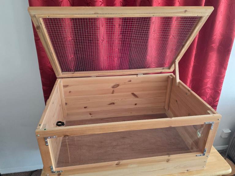 Large wooden hamster home