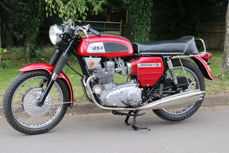 BSA A75 Rocket 3 MK1 1969 Ground up $20,000 restoration.