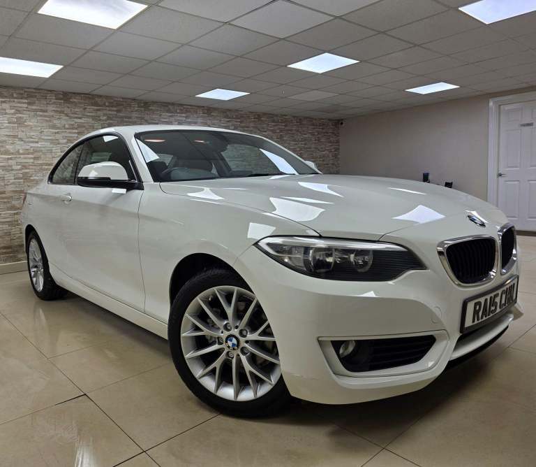BMW 2 SERIES 2.0 218d SE Coupe White Manual Diesel 2015 WARRANTY 12 MONTHS MOT