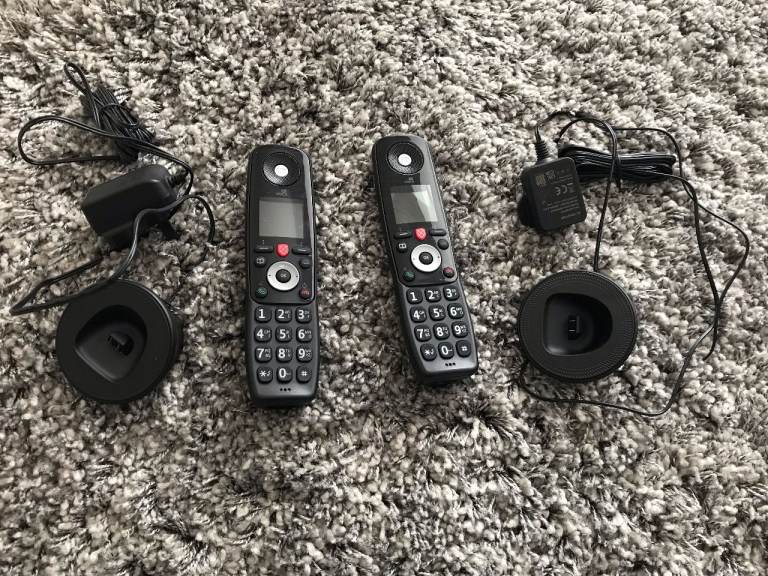 Two BT Landline Phones (A Pair)