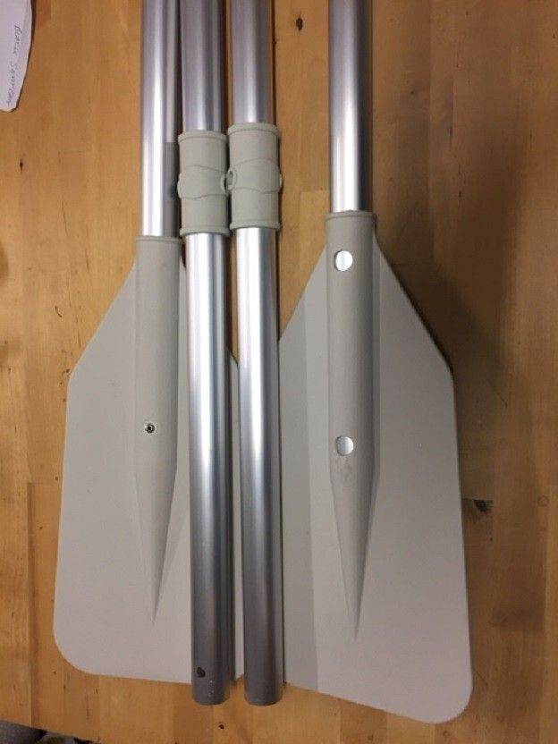 Inflatable boat aluminium oars dinghy rib paddles 1.42 or 1.62 Honwave Wetline sunsport