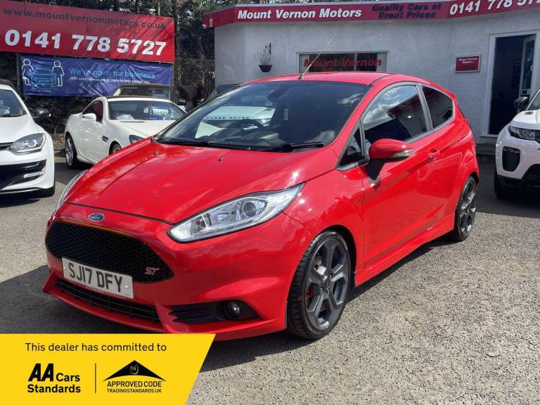 2017 Ford Fiesta 1.6 EcoBoost ST-3 3dr HATCHBACK PETROL Manual