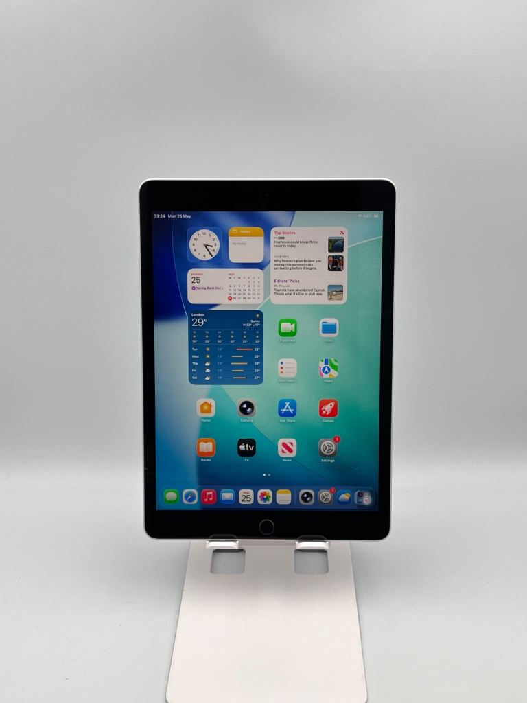 Apple iPad 9th Gen 10.2" (2021) 64GB -Wi-Fi -Silver - Good Condition -BH 97%