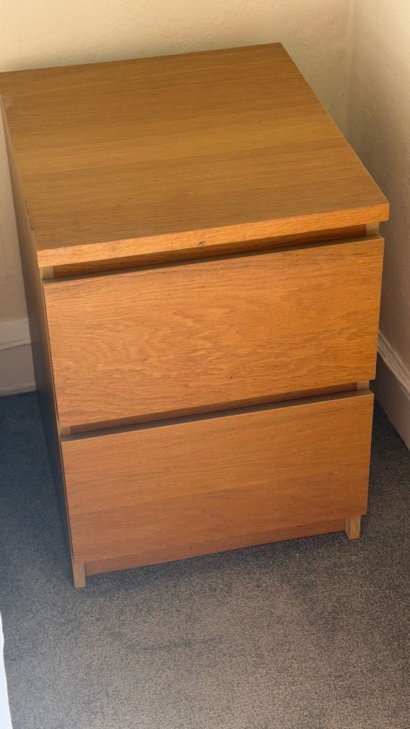 IKEA Malm bedroom chest of drawers 
