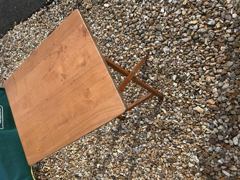 Fold up TV table free