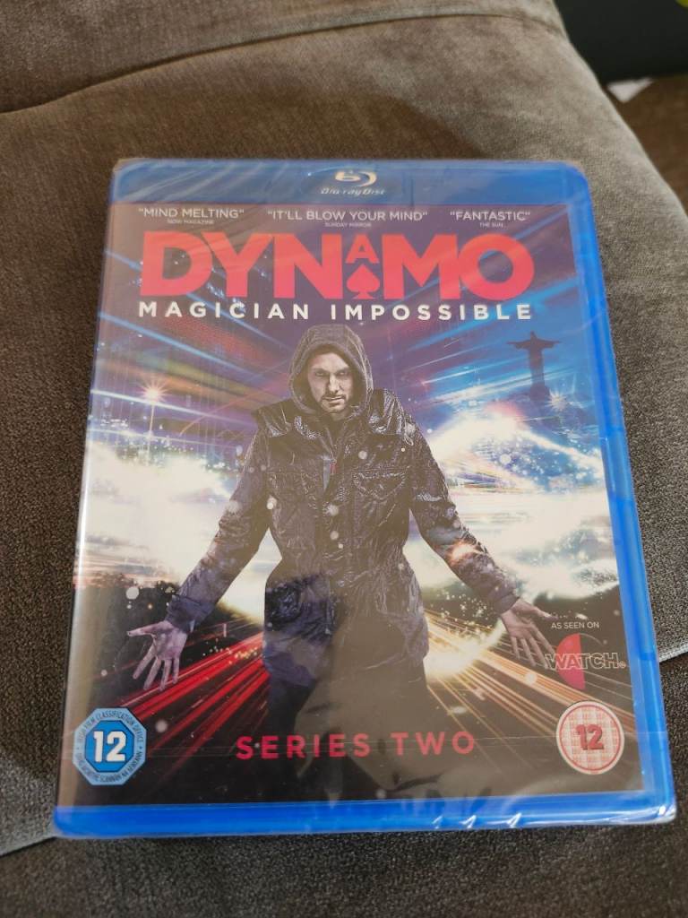 Dynamo Magician Impossible Series Two Blu-ray – New, Sealed