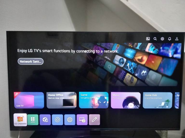 image for LG  43  " SMART TELEVISION 